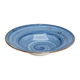 Πιάτο Πορσελάνινο Terra Σπαγγέτι Tlf120K6 Φ27cm Blue Espiel Πορσελάνη