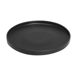 Πιάτο Πορσελάνινο Terra Matt Step Ρηχό Σετ 6 τμχ Tlm132K6 Φ21cm Black Espiel Πορσελάνη