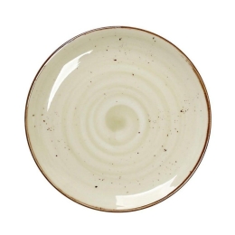 Πιάτο Πορσελάνινο Terra Ρηχό Σετ 6 τμχ Tlh101K6 Φ26cm Green Espiel Πορσελάνη