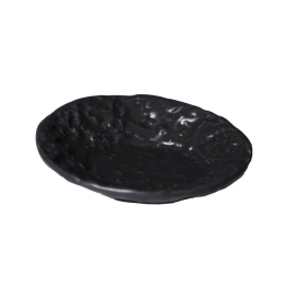 Πιάτο Στρογγυλό Βαθύ Volcano Σετ 6 τμχ Qab116K6 Φ23cm Black Espiel Πορσελάνη
