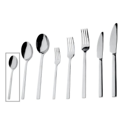 Κουταλάκι Γλυκού Divine CUS207K12 14cm Inox Espiel Ανοξείδωτο Ατσάλι