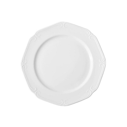 Πιάτο Φρούτου Πορσελάνινο Classy Lev303K6 Φ20cm White Espiel Πορσελάνη