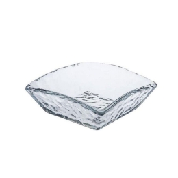 Μπωλ Rock Τετράγωνο (Σετ 12τμχ) Ad553 8,5X8,5cm Clear Espiel Γυαλί