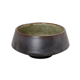 Σαλατιέρα Κεραμική Pebble Gmt104 Φ20,5cm Green-Brown Espiel Small Κεραμικό