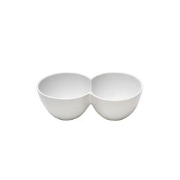 Ορντεβιέρα Διπλή Wem801 20X11Cm. Πορσελάνινη White Espiel Πορσελάνη