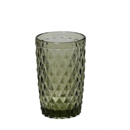 Ποτήρι Σωλήνας Tristar 12.8cm Tir107K6 Green Espiel Γυαλί