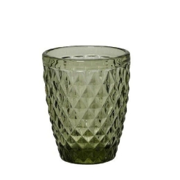 Ποτήρι Ουίσκι Tristar 10cm (Σετ 6τμχ) Tir110K6 Green Espiel Γυαλί