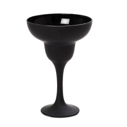 Ποτήρι Margarita Mat Rab324K6 Black Espiel Γυαλί