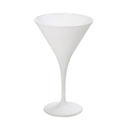 Ποτήρι Martini Κωνικό Maya Mat 250Cc 10,5Χ17,5cm Rab333K6 White Espiel Γυαλί