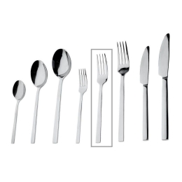 Πιρούνι Φρούτου Divine CUS206K12 19cm Silver Espiel Ανοξείδωτο Ατσάλι