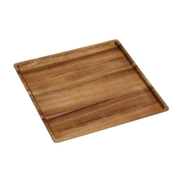 Δίσκος Τετράγωνος Bag109 30Χ30Χ1.5cm Natural Espiel Ξύλο