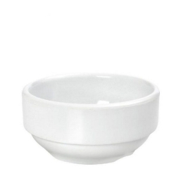 Ντιπάκι Στρόγγυλο Mll512K144-3 8cm White Espiel Μελαμίνη