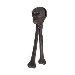 Καρυοθραύστης Νεκροκεφαλή 19cm Kli118K4 Black Espiel Μαντέμι