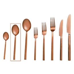 Κουτάλι Divine CUR205K12 18,2cm Copper Espiel Ανοξείδωτο Ατσάλι