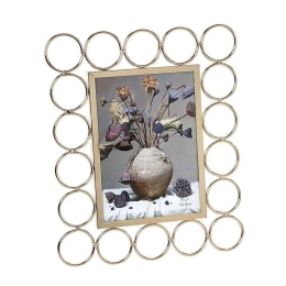 Κορνίζα FAM205 13x18cm Gold Espiel Μέταλλο