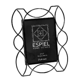 Κορνίζα FAM540 10x15cm Black Espiel Μέταλλο