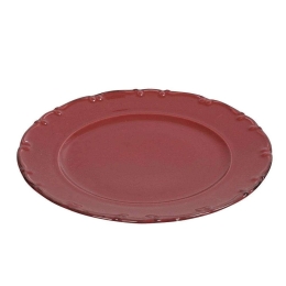 Πιάτο Φαγητού Liana TLX101K6 Φ27cm Red-Brown Espiel Πορσελάνη