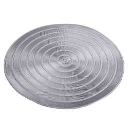 Σουπλά Στρογγυλό PUL407K6 Φ38cm Grey Espiel Polyester,PVC