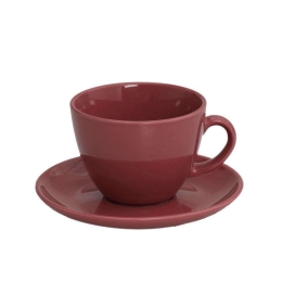 Φλυτζάνι Τσαγιού Essentials OWD102K6 220ml Pomegranate Espiel Κεραμικό