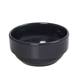 Μπωλ Σερβιρίσματος Essentials OWB118K6 14x14x6,5cm Dark Grey Espiel Small Κεραμικό