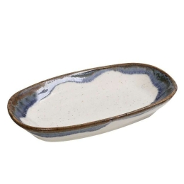 Πιάτο Essentials OWR111K12 12x7x2cm Blue Espiel Κεραμικό