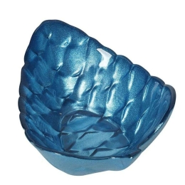 Μπωλ Γυάλινο (Σετ 12Τμχ) AD3802T 12x12cm Light Blue Espiel Γυαλί