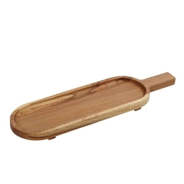 Πλατώ Σερβιρίσματος KOP125 49x16x3,5cm Natural Espiel Ξύλο