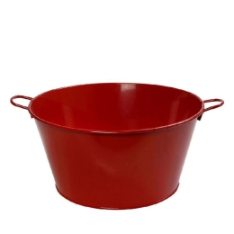 Σαμπανιέρα TEM124 43x36x18cm Red Espiel Μέταλλο