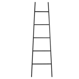 Διακοσμητική Σκάλα - Κρεμάστρα AST549 40x140cm Black Espiel Μέταλλο