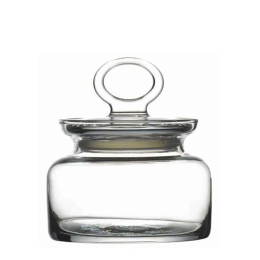 Βάζο Αποθήκευσης Με Καπάκι SP98863K1 500ml 13,6x13,6x11,8cm Clear Espiel Γυαλί