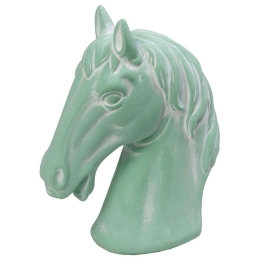 Διακοσμητικό Άλογο ERT301K2 19x10x24cm Green Espiel Κεραμικό