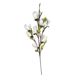 Διακοσμητικό Λουλούδι LOL442K6 105cm White Espiel Πολυαιθυλένιο