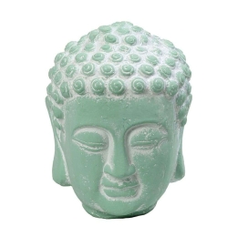 Διακοσμητικός Βούδας ERT313K4 14,5x14,5x18,5cm Green Espiel Κεραμικό