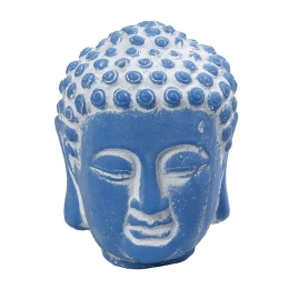 Διακοσμητικός Βούδας ERT314K4 14,5x14,5x18,5cm Blue Espiel Κεραμικό