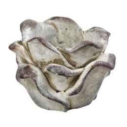 Κασπώ Λουλούδι JOE307 16,5x16,5x12cm Beige Espiel Τσιμέντο