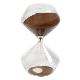 Κλεψύδρα Με Άμμο PYD216 17cm Brown Espiel Γυαλί