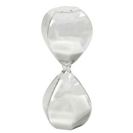 Κλεψύδρα Πολύγωνη Με Άμμο PYD223 17,5cm White Espiel Γυαλί