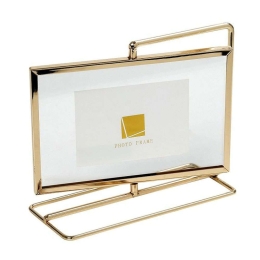 Κορνίζα Landscape Περιστρεφόμενη 2 Όψεων FAM564 10x15cm Gold Espiel Μέταλλο