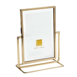 Κορνίζα Περιστρεφόμενη 2 Όψεων FAM567 13x18cm Gold Espiel Μέταλλο