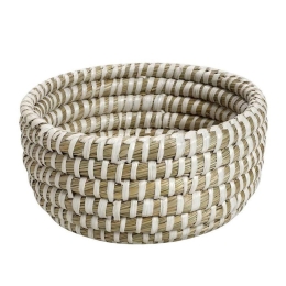 Διακοσμητικό Καλάθι KAG134 Φ21xcm Beige Espiel Ψάθα