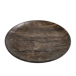 Πιάτο Ρηχό Pine Wood Hybrid HWB746K36-6 Φ28cm Brown Espiel Μελαμίνη