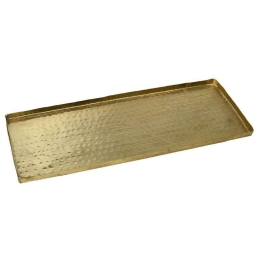 Πλατώ Σερβιρίσματος Pandora Step LAK309K4 31x14cm Gold Espiel Αλουμίνιο
