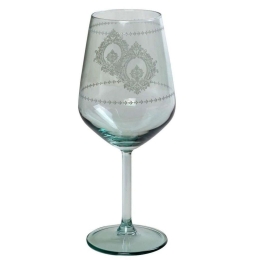 Ποτήρι Κρασιού Helen RAB608K6 490ml Φ9,1x21,7cm Green Espiel Γυαλί