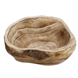 Μπωλ Σερβιρίσματος XYP107 25x23,5x7cm Natural Espiel Ξύλο