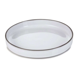 Πιάτο Γλυκού Caractere RV652743K4 Φ23x3,3cm White Espiel Πορσελάνη