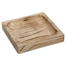 Πλατώ Σερβιρίσματος XYP121 30x30x4cm Natural Espiel Ξύλο