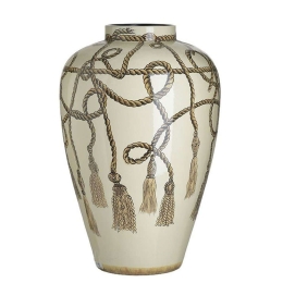 Βάζο Διακοσμητικό 3-70-046-0027 Φ24x38cm Beige Inart Κεραμικό