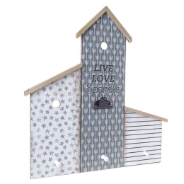 Πίνακας Σημειώσεων 3-70-623-0004 54x5x62cm Grey-Blue Click Ξύλο