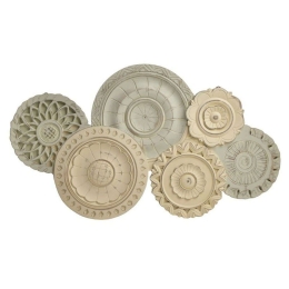 Διακοσμητικό Τοίχου 3-70-459-0031 74x3x47cm Natural Inart Ξύλο