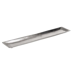 Διακοσμητικός Δίσκος 3-70-357-0201 60x11x2cm Silver Inart Μέταλλο